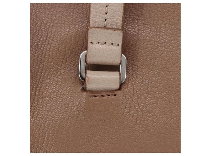 Borsa a mano Miu Miu in pelle 2way Beige Auth ka6259V - vista 4