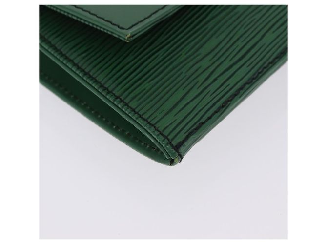 Borsa a Pochette LOUIS VUITTON Epi Jena Green M52724 LV Auth 204030 Verde - vista 14