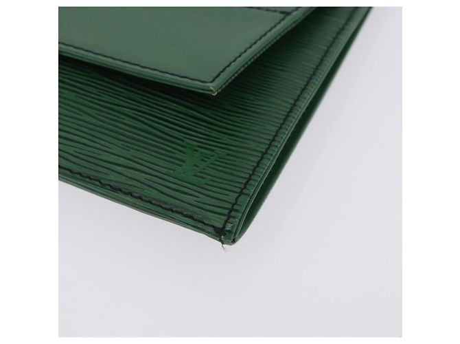 Borsa a Pochette LOUIS VUITTON Epi Jena Green M52724 LV Auth 204030 Verde - vista 15