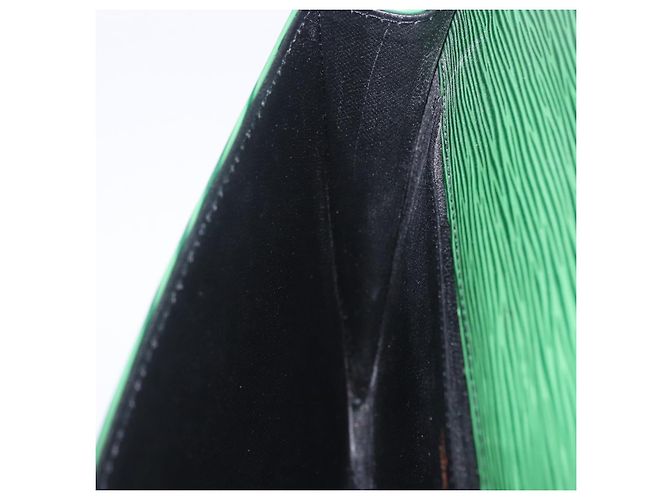 Borsa a Pochette LOUIS VUITTON Epi Jena Green M52724 LV Auth 204030 Verde - vista 22