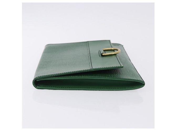 Borsa a Pochette LOUIS VUITTON Epi Jena Green M52724 LV Auth 204030 Verde - vista 5