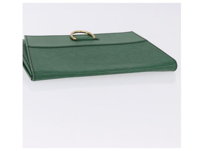 Borsa a Pochette LOUIS VUITTON Epi Jena Green M52724 LV Auth 204030 Verde - vista 6