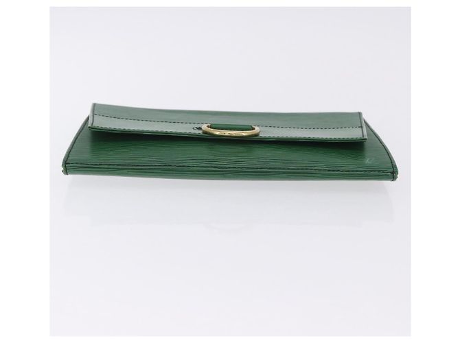 Borsa a Pochette LOUIS VUITTON Epi Jena Green M52724 LV Auth 204030 Verde - vista 8