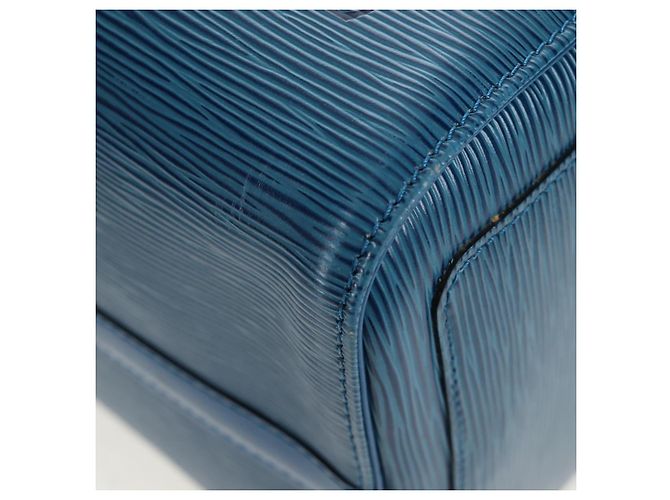 LOUIS VUITTON Epi Speedy 35 Borsa a mano Toledo Blue M42995 LV Auth 201415V - vista 15