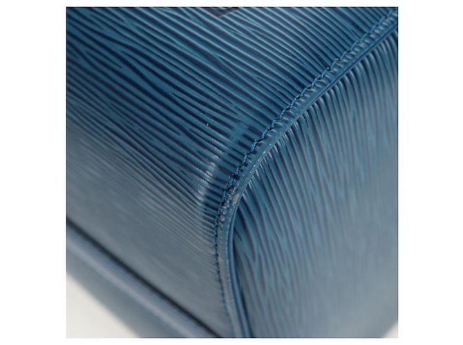 LOUIS VUITTON Epi Speedy 35 Borsa a mano Toledo Blue M42995 LV Auth 201415V - vista 17