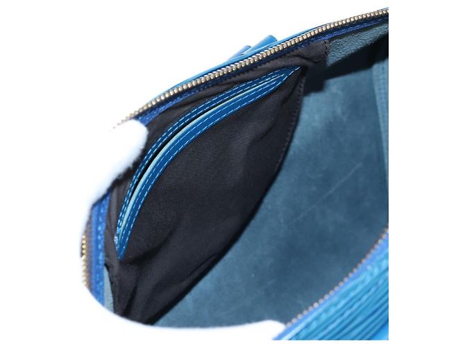 LOUIS VUITTON Epi Speedy 35 Borsa a mano Toledo Blue M42995 LV Auth 201415V - vista 24