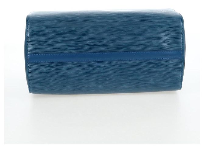 LOUIS VUITTON Epi Speedy 35 Borsa a mano Toledo Blue M42995 LV Auth 201415V - vista 5