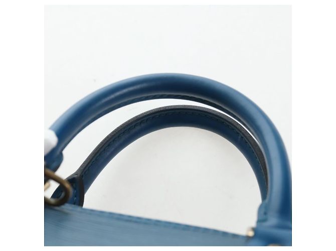 LOUIS VUITTON Epi Speedy 35 Borsa a mano Toledo Blue M42995 LV Auth 201415V - vista 8