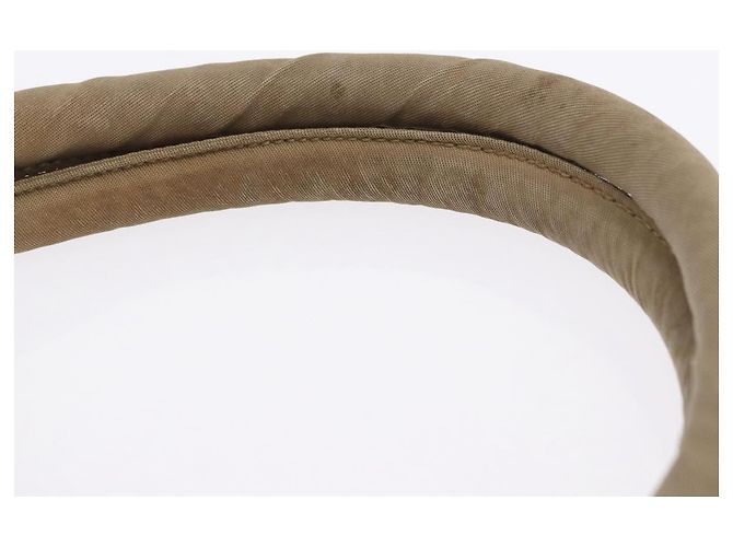 Bolsa de mão PRADA Nylon Bege Auth ar14168 - vista 10