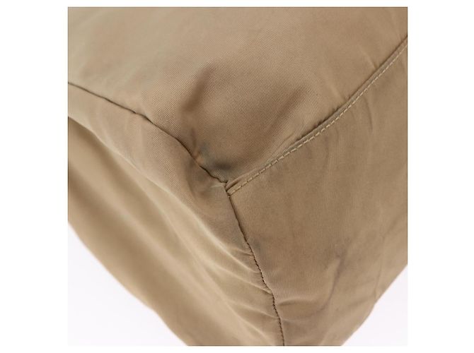 Bolsa de mão PRADA Nylon Bege Auth ar14168 - vista 20