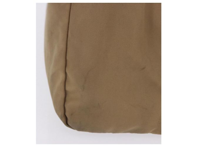Bolsa de mão PRADA Nylon Bege Auth ar14168 - vista 6
