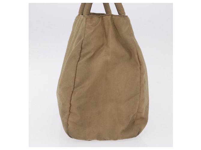 Bolsa de mão PRADA Nylon Bege Auth ar14168 - vista 7
