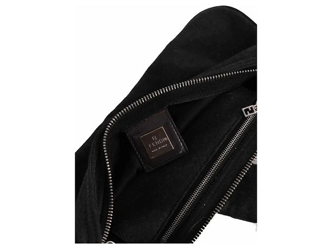 Fendi Baguette-Schultertasche anthrazit Anthrazitgrau - Ansicht 4