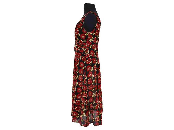 Vestido Prada de seda rojo Roja - vista 2