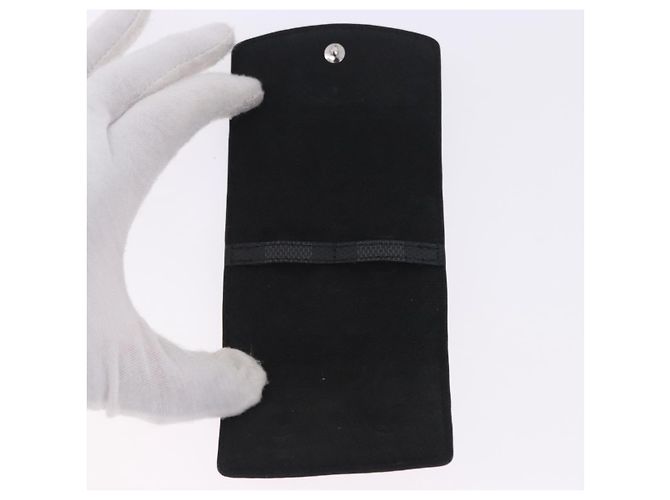 Abotoaduras LOUIS VUITTON Damier Graphite LV Catch Cuffs Metal M80188 Auth BA15541V Prata Damier ebene - vista 9