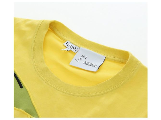 LOEWE x Studio Ghibli Spirited Away Otori-Sama T-shirt XS Yellow Auth 167592SAM Amarillo - vista 11
