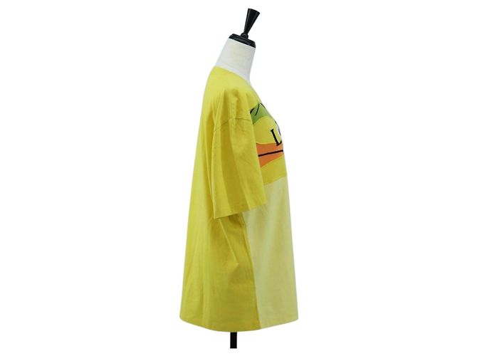 LOEWE x Studio Ghibli Spirited Away Otori-Sama T-shirt XS Yellow Auth 167592SAM Amarillo - vista 4