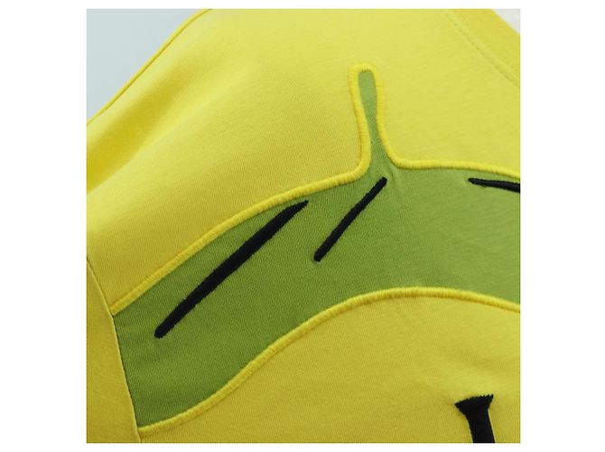 LOEWE x Studio Ghibli Spirited Away Otori-Sama T-shirt XS Yellow Auth 167592SAM Amarillo - vista 5
