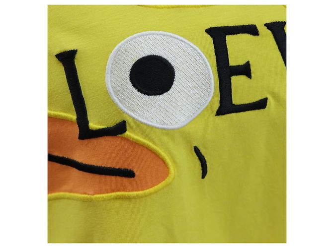 LOEWE x Studio Ghibli Spirited Away Otori-Sama T-shirt XS Yellow Auth 167592SAM Amarillo - vista 8