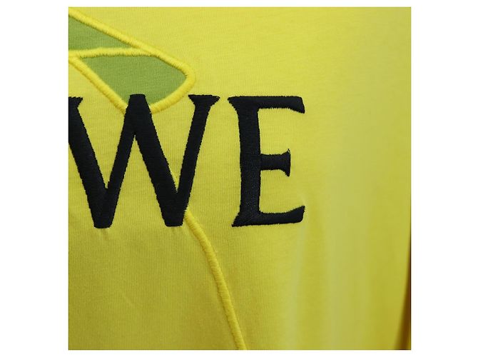 LOEWE x Studio Ghibli Spirited Away Otori-Sama T-shirt XS Yellow Auth 167592SAM Amarillo - vista 9