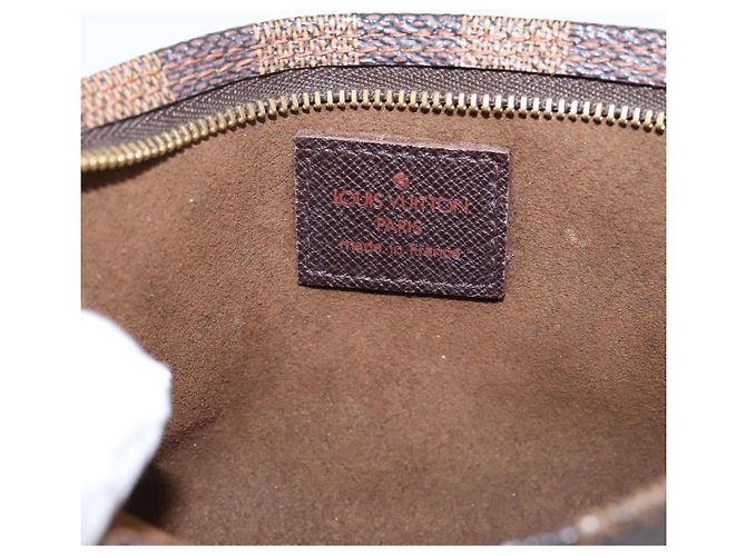 LOUIS VUITTON Damier Ebene Marais Pouch LV Auth 201498A - vista 10
