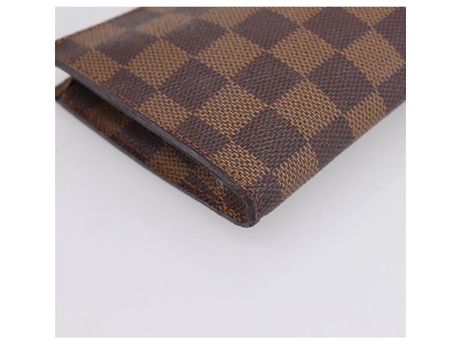 LOUIS VUITTON Damier Ebene Marais Pouch LV Auth 201498A - vista 14
