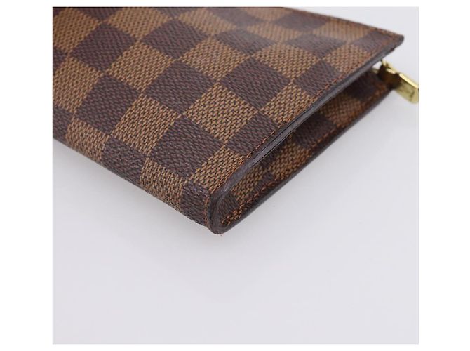 LOUIS VUITTON Damier Ebene Marais Pouch LV Auth 201498A - vista 15