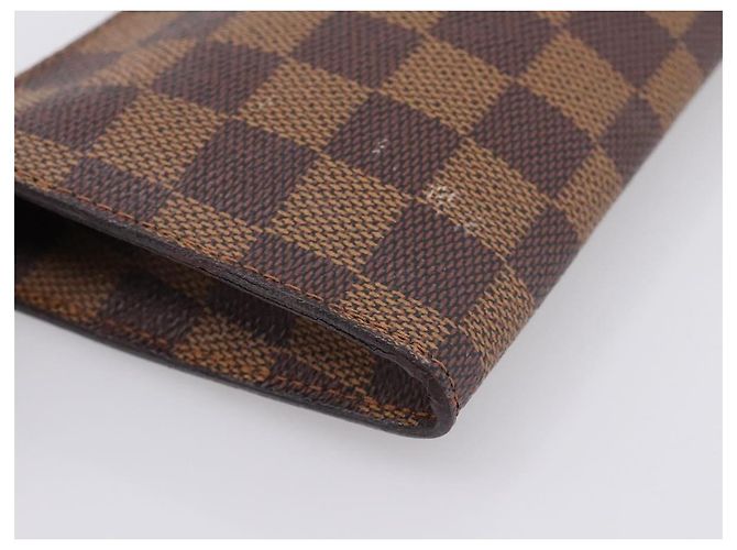 LOUIS VUITTON Damier Ebene Marais Pouch LV Auth 201498A - vista 16