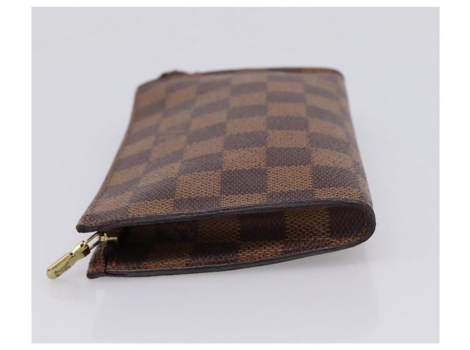 LOUIS VUITTON Damier Ebene Marais Pouch LV Auth 201498A - vista 3