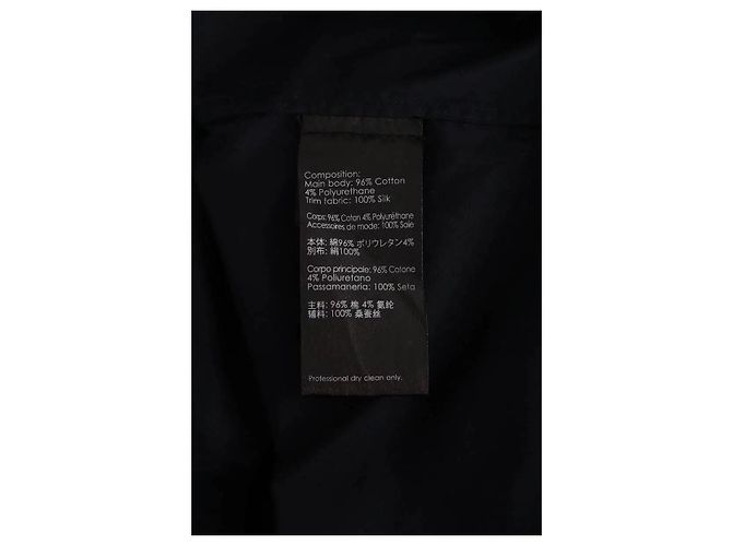 Camisa 3.1 Phillip Lim de algodão preta M Preto - vista 6