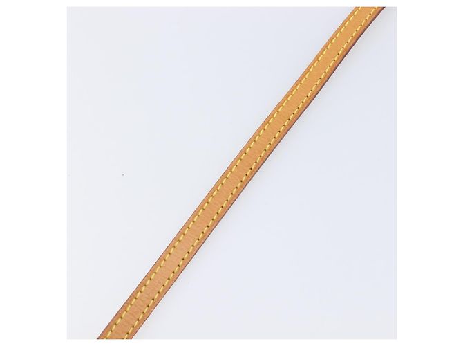 LOUIS VUITTON Nume leather Shoulder Strap Leather 44.9"" Beige LV Auth 204230A - vista 9