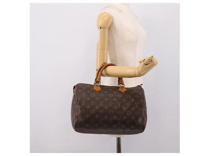 LOUIS VUITTON Monogram Speedy 30 Hand Bag M41526 LV Auth 205127 Monogramm - Ansicht 20