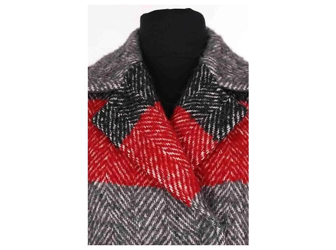 Sportmax Red Wool Coat - view 2