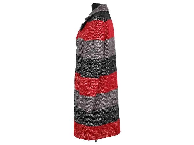 Sportmax Red Wool Coat - view 3
