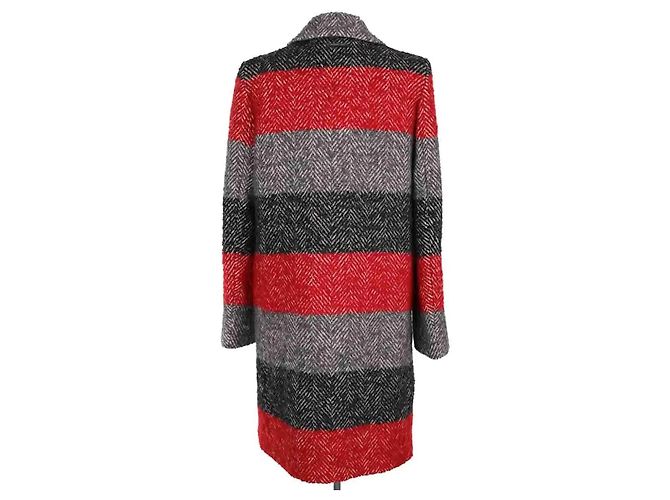 Sportmax Red Wool Coat - view 4