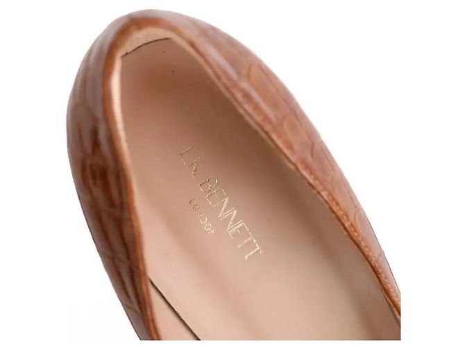 Lk Bennett Florena Absatzschuhe Leder camel Kamel - Ansicht 5