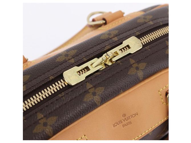 LOUIS VUITTON Monogram Trouville Handtasche M42228 LV Auth 204150V Monogramm - Ansicht 21