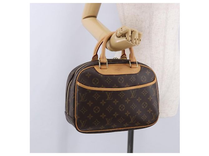 LOUIS VUITTON Monogram Trouville Handtasche M42228 LV Auth 204150V Monogramm - Ansicht 28