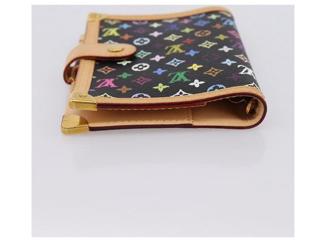 LOUIS VUITTON Monogram Multicolor Agenda PM Planner Black R20895 Auth BA15508V Nero - vista 5