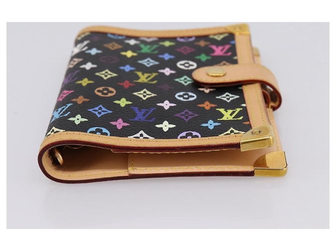 LOUIS VUITTON Monogram Multicolor Agenda PM Planner Black R20895 Auth BA15508V Nero - vista 6