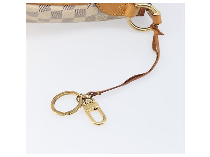 Borsa a tracolla LOUIS VUITTON Damier Azur Delightful PM N41447 LV Auth 204440 - vista 20
