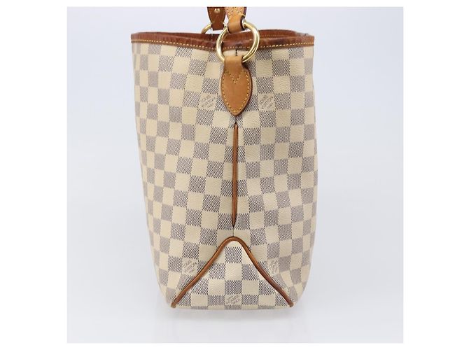 Borsa a tracolla LOUIS VUITTON Damier Azur Delightful PM N41447 LV Auth 204440 - vista 3