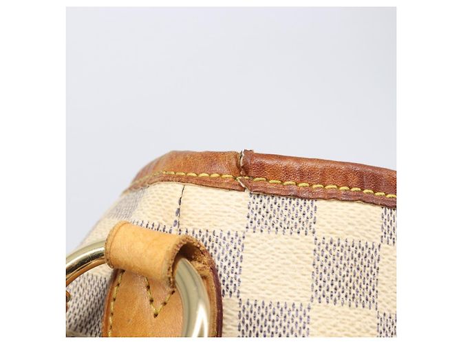 Borsa a tracolla LOUIS VUITTON Damier Azur Delightful PM N41447 LV Auth 204440 - vista 9