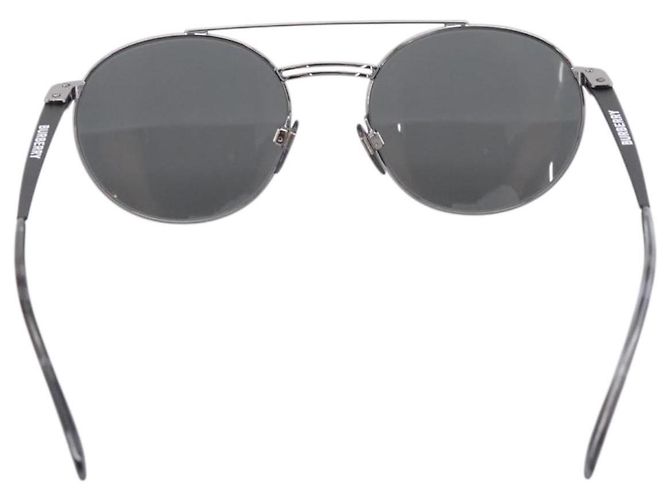 BURBERRY Sonnenbrille Metal Black Silver Auth BA15586V Schwarz Silber - Ansicht 3