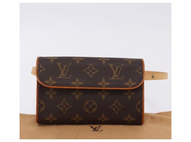 LOUIS VUITTON Monogram Pochette Florentine Waist Bag M51855 LV Auth 203071V Monogramma - vista 12
