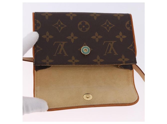 LOUIS VUITTON Monogram Pochette Florentine Waist Bag M51855 LV Auth 203071V Monogramma - vista 19