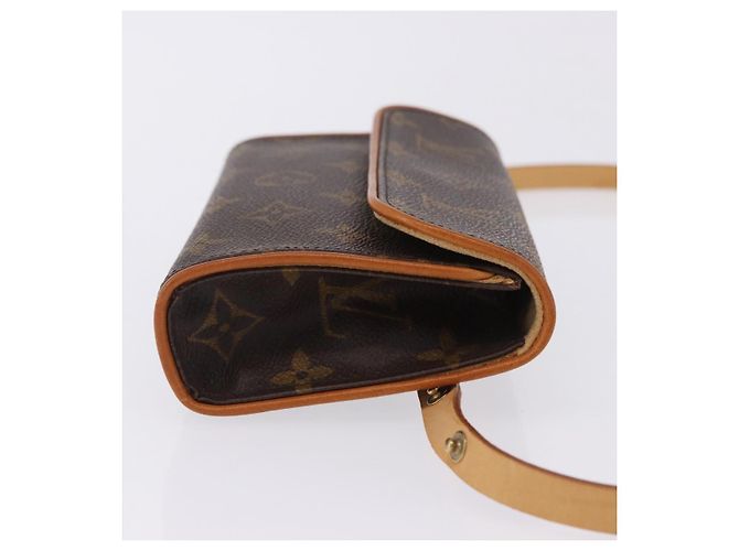 LOUIS VUITTON Monogram Pochette Florentine Waist Bag M51855 LV Auth 203071V Monogramma - vista 3