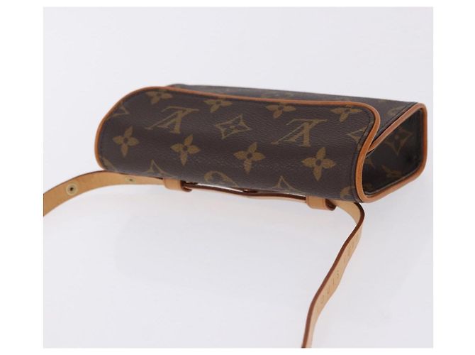 LOUIS VUITTON Monogram Pochette Florentine Waist Bag M51855 LV Auth 203071V Monogramma - vista 6