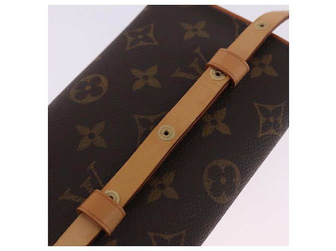LOUIS VUITTON Monogram Pochette Florentine Waist Bag M51855 LV Auth 203071V Monogramma - vista 9