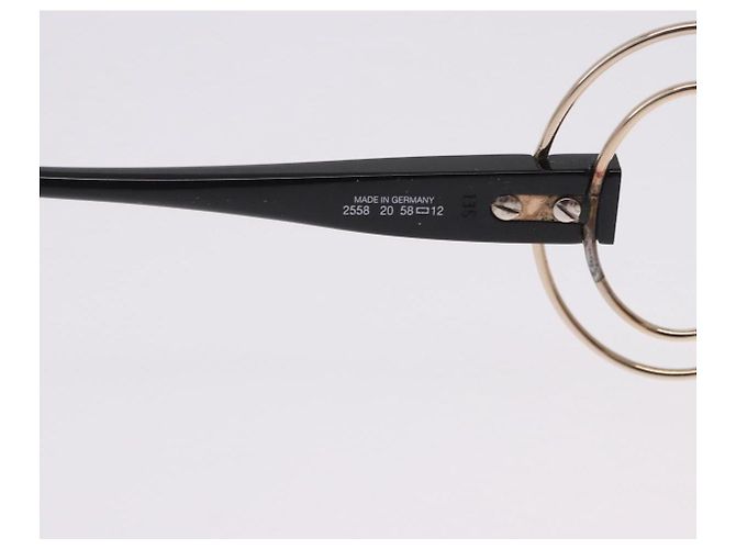 Occhiali da sole Christian Dior Plastica Beige Tono Oro Auth ar14225V - vista 12